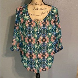 Euc Chenault sheer top